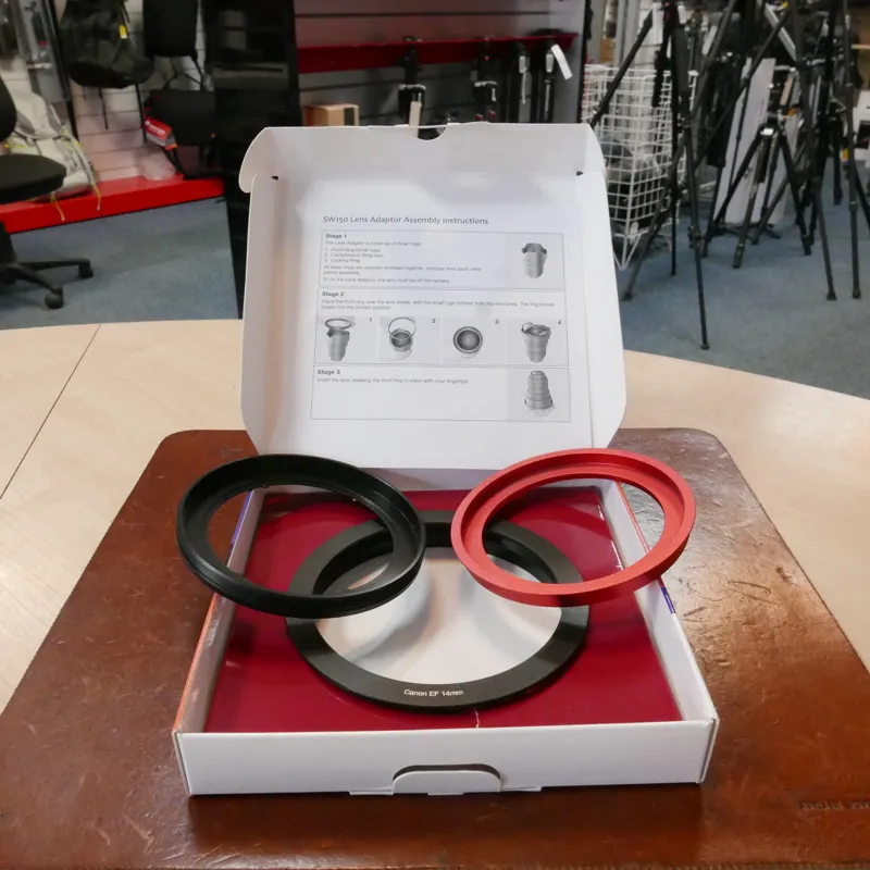 Used Lee SW150 Adaptor - Canon 14mm Lens - 1 YEAR GTEE